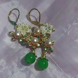 Chinese acrylic earrings